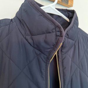 J Crew Outlet Vest- Gently  Used Navy